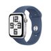 Apple Apple Watch SE 2024 GPS 44mm Silver Aluminium Case Denim Sport Band M/L