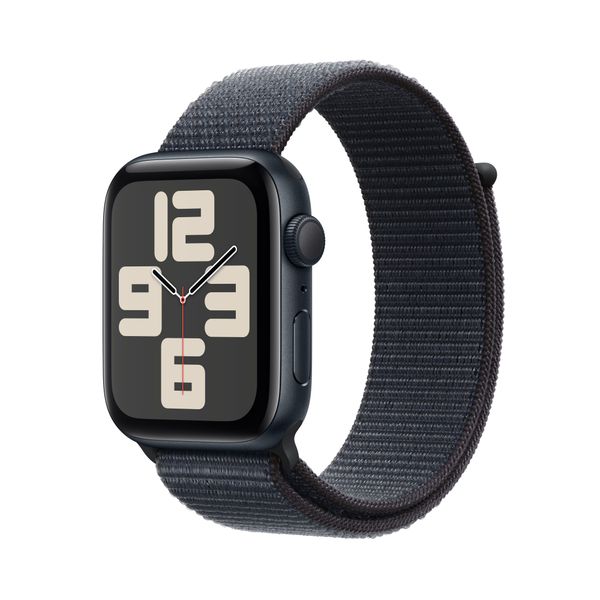 Apple Apple Watch SE 2024 GPS 44mm Midnight Aluminium Case Ink Sport Loop