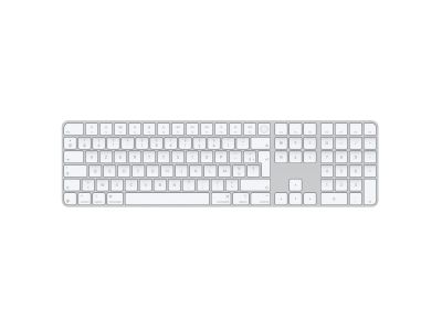 Magic Keyboard (USB-C) met Touch ID en numeriek toetsenblok Azerty Witte toetsen