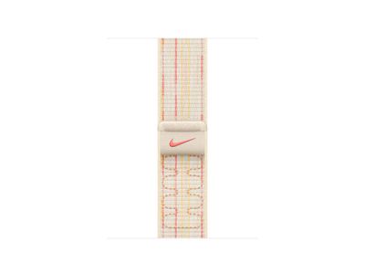 Geweven sportbandje van Nike (42 mm) Starlight/roze