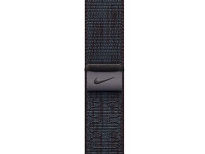 Geweven sportbandje van Nike (40 mm) Zwart/blauw