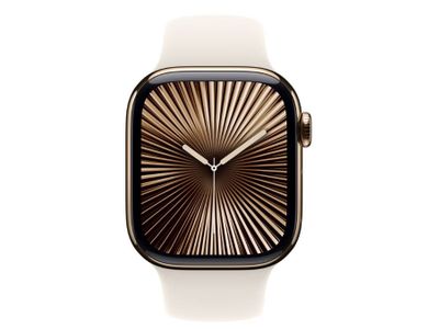 Apple Watch-sportbandje 40mm starlight S/M