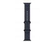 Apple 49mm navy ocean band black tit