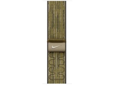 Geweven sportbandje van Nike (46 mm) Groen/grijs