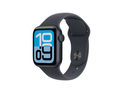 Apple Watch SE 3 GPS 44mm Midnight Aluminium Case with Midnight Sport Band - M/L