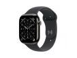 Apple Watch Series 11 GPS + Cellular 42mm Slate Titanium Case with Black Sport Band - S/M
