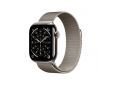 Apple Watch Series 11 GPS + Cellular 42mm Natural Titanium Case with Natural Milanese Loop