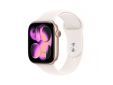 Apple Watch Series 11 GPS + Cellular 46mm Rose Gold Aluminium Case with Light Blush Sport Band - S/M
