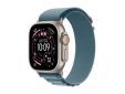 Apple Watch Ultra 3 GPS + Cellular 49mm Natural Titanium Case with Light Blue Alpine Loop - Large