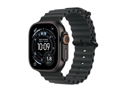 Apple Watch Ultra 3 GPS + Cellular 49mm Black Titanium Case with Black Ocean Band