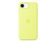 iphone 16e silicone case yellow