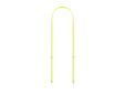 crossbody strap neon yellow