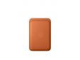 iPhone finewoven wallet fox orange