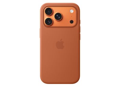 Siliconenhoesje met MagSafe voor iPhone 17 Pro - Terracotta