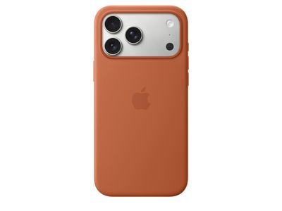 Siliconenhoesje met MagSafe voor iPhone 17 Pro Max - Terracotta