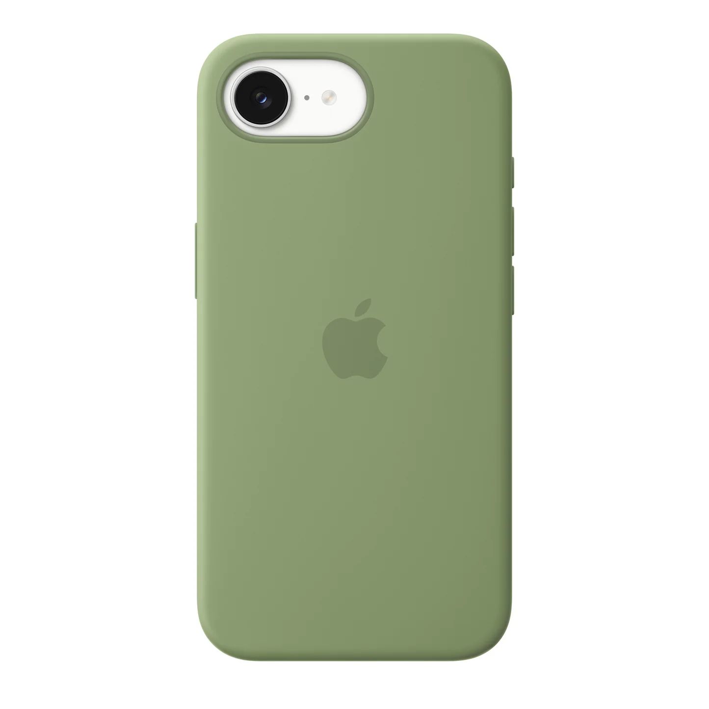 Siliconen­hoesje met MagSafe voor iPhone 17e Light Moss