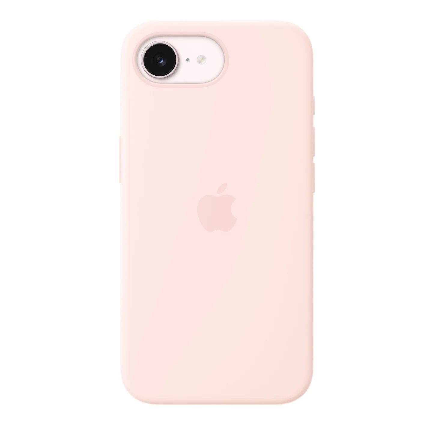Siliconen­hoesje met MagSafe voor iPhone 17e Soft Pink
