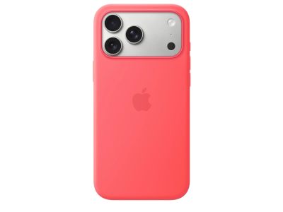 Siliconen­hoesje met MagSafe voor iPhone 17 Pro Max Bright Guava