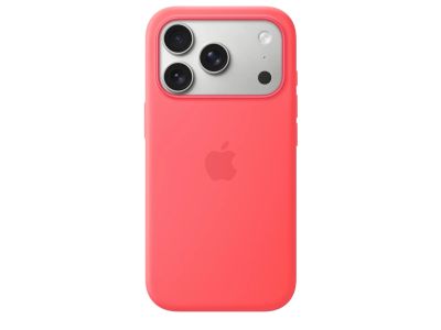 Siliconen­hoesje met MagSafe voor iPhone 17 Pro Bright Guava