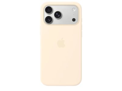 Siliconen­hoesje met MagSafe voor iPhone 17 Pro Max Vanilla