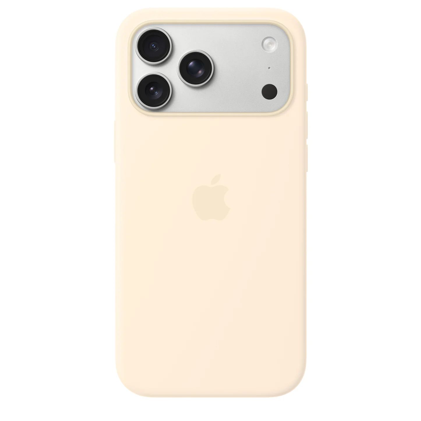 Siliconen­hoesje met MagSafe voor iPhone 17 Pro Max Vanilla