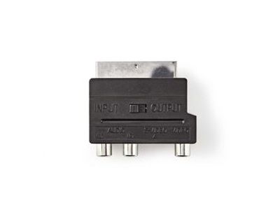 SCART-Adapter (SCART - 3x RCA S-video)