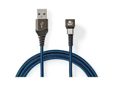 USB-Cable | USB-A Male | USB Type-C Male | Gold Plated