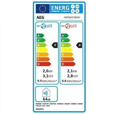 AXP26V578HW  AEG
