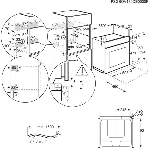 AEG BSK792280B