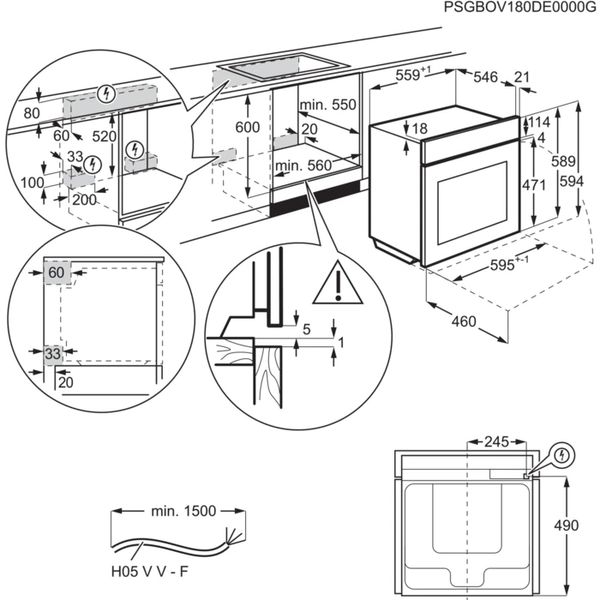 AEG BPE742280M