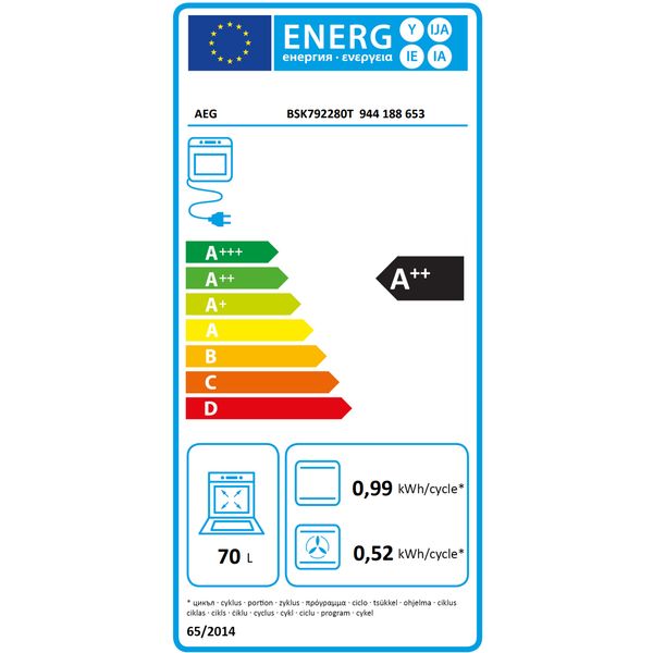 AEG BSK792280T