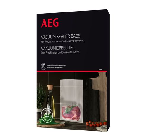 AVSB1 Voorgesneden sous-vide zakken 50st 22x30cm 500ml  AEG