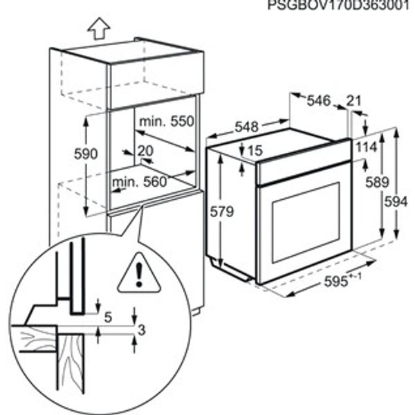 AEG BPE535E70M