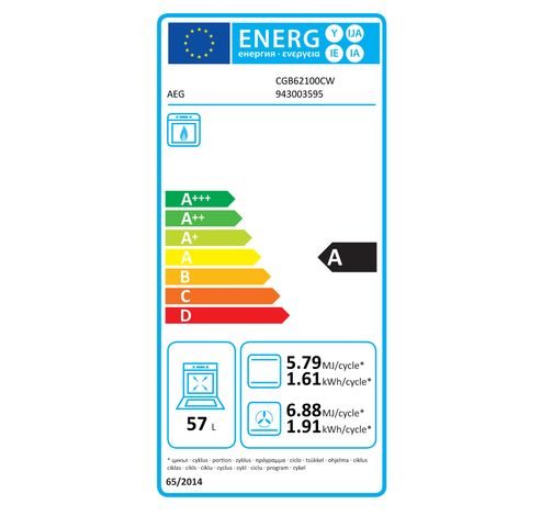 CGB62100CW  AEG
