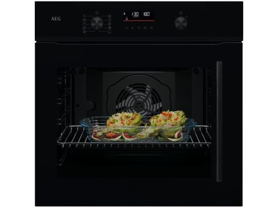 NBU5P401LB 5000 SurroundCook Heteluchtoven met pyrolysereiniging