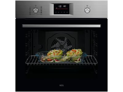 NBU5P40SM 5000 SurroundCook Heteluchtoven met stoomondersteuning met pyrolysereiniging