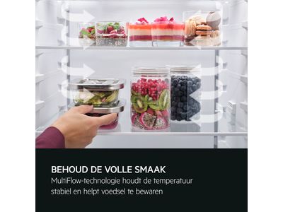 OM7MR601DB 6000 TwinTech® NoFrost - Koel-vriescombinatie vrijstaand 190 cm Black VCM