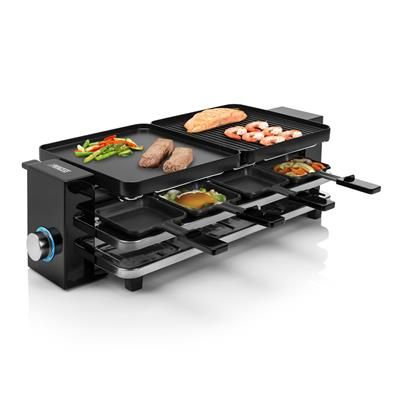 162925 Raclette Piano Black 8 Princess