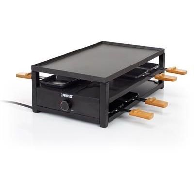 162655  Black steel raclette Princess