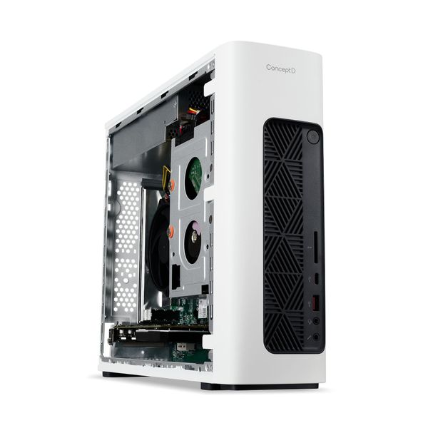 Acer ConceptD desktop 100 i76132q white