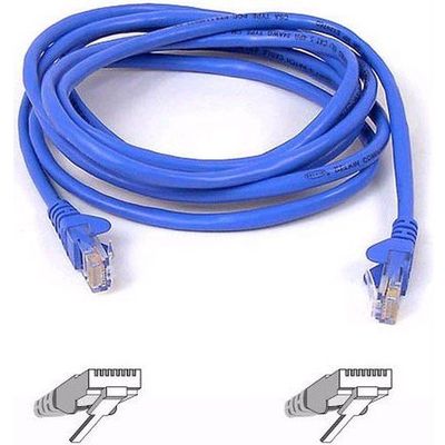 Cable patch CAT5 RJ45 snagless 1m blue Blauw 