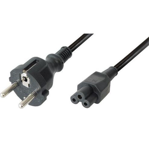 F3A214CP1.8M Fiche C5 de 1,8 m Cordon d'alimentation noir  Belkin