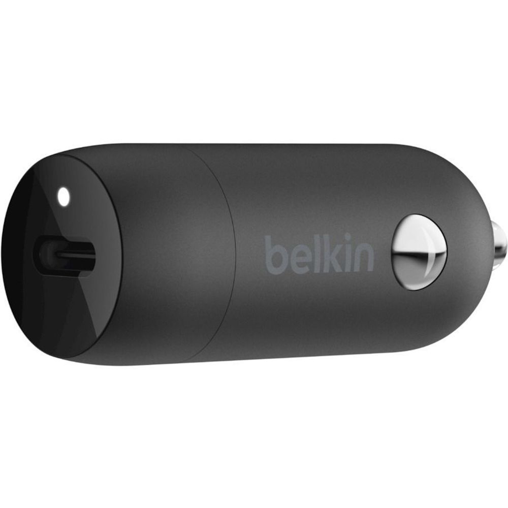 Belkin Autolader 20 W USB-C PD-autolader Zwart