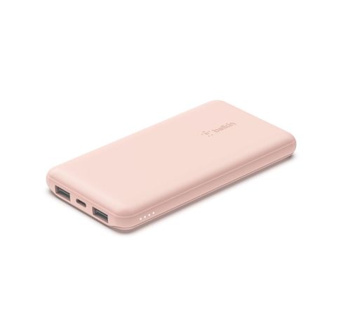 BOOSTCHARGE 3-poorts 10.000mAh-powerbank + USB-A/USB-C-kabel BPB011btRG  Belkin