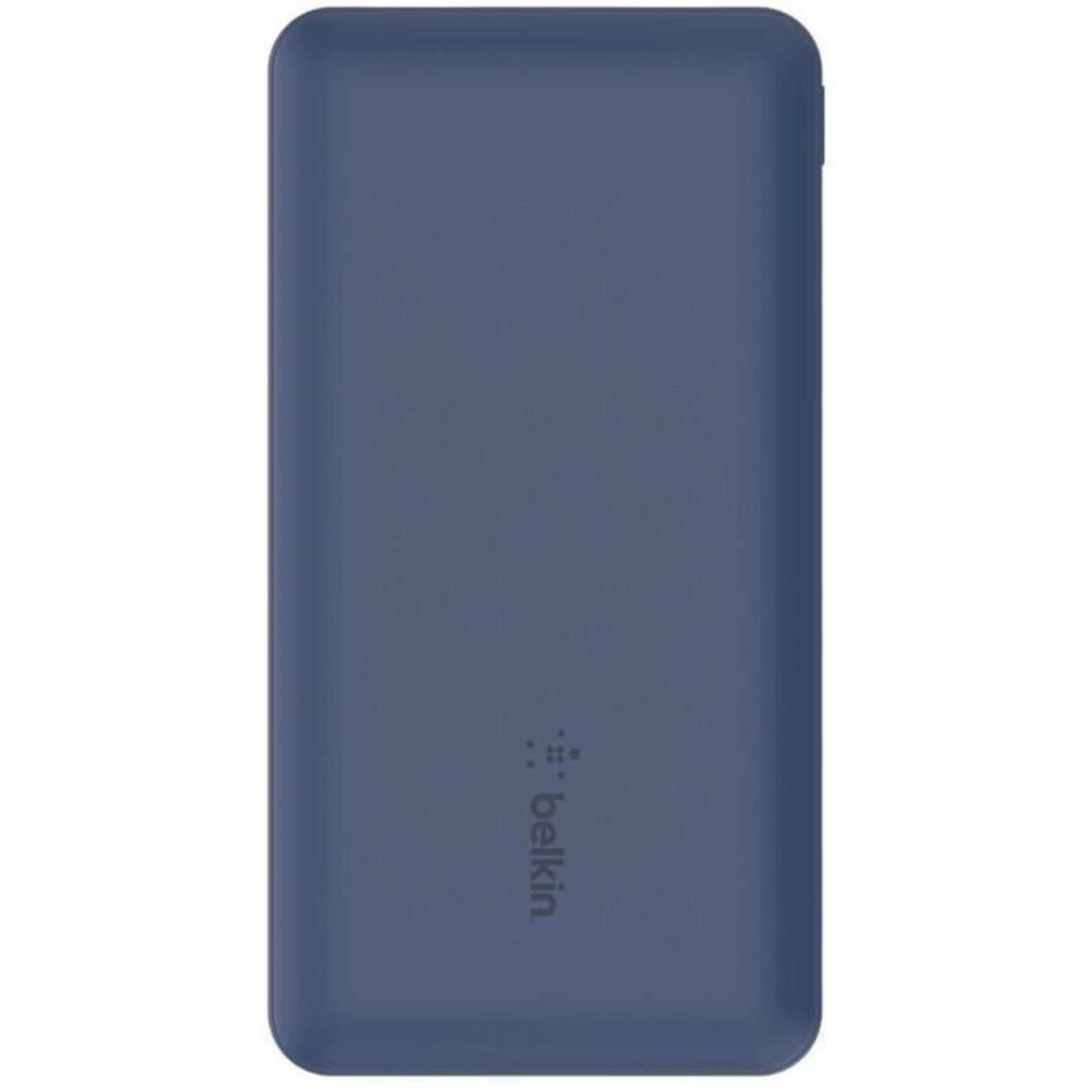 BOOSTCHARGETM 3-poorts 10.000mAh-powerbank + USB-A/USB-C-kabel Blue 