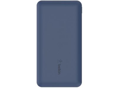 BOOSTCHARGETM 3-poorts 10.000mAh-powerbank + USB-A/USB-C-kabel Blue