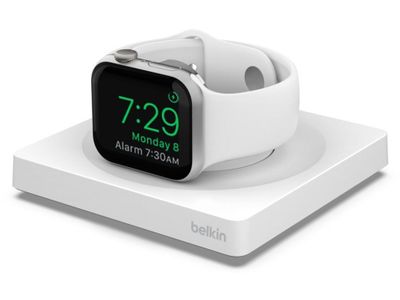 BOOSTCHARGE™ PRO Draagbare snellader voor de Apple Watch WIZ015btWH