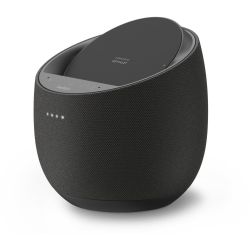 Belkin Enceinte Hi-Fi Intelligente SOUNDFORM™ ELITE + Chargeur Sans Fil Avec Alexa + AirPlay 2 G1S0002vf-BLK 