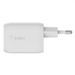 Belkin BOOSTCHARGE PRO 2-poorts USB-C® GaN-wandlader met PPS (65 W) WCH013vfWH