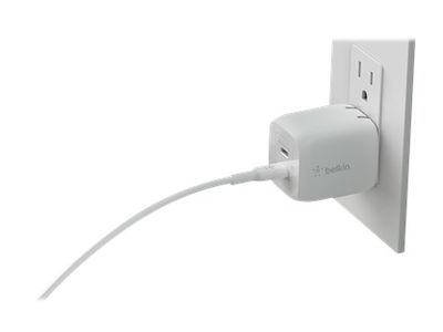 BOOSTCHARGE PRO 2-poorts USB-C® GaN-wandlader met PPS (65 W) + USB-C/USB-C-kabel WCH013vf2MWH-B6